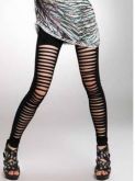 Legging detalhada em cortes.