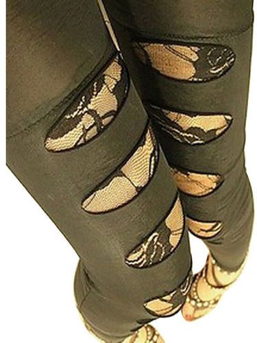 Calça com renda