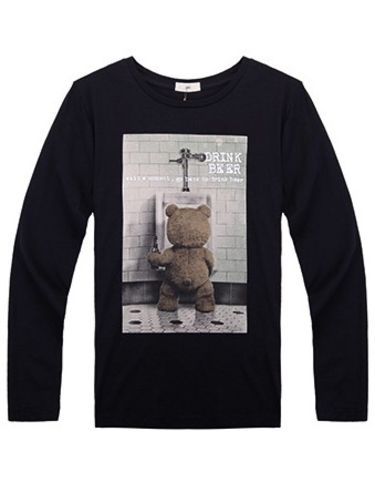Camiseta do Ted (vermelha, preta, branca, azul)